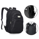 MOCHILA PRETA EM POLYESTER 1680D / 600D