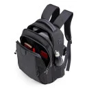 MOCHILA EM POLYESTER/PU - EXECUTIVE - 22L - PRETA