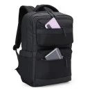 MOCHILA EM POLYESTER/PU - EXECUTIVE - 20L - PRETA