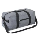 MALA ESPORTIVA EM POLYESTER 300D - MELANGE CINZA - 31L