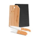 CONJ. PARA COZINHA EM BAMBU / MADEIRA / INOX OREGON - 4 PÇS