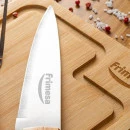 CONJ. PARA CHURRASCO EM BAMBU / INOX / MADEIRA - 3 PÇS.