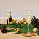 KIT DE TAÇAS DE VIDRO P/ CHAMPAGNE 190 ML - 2 PÇS 